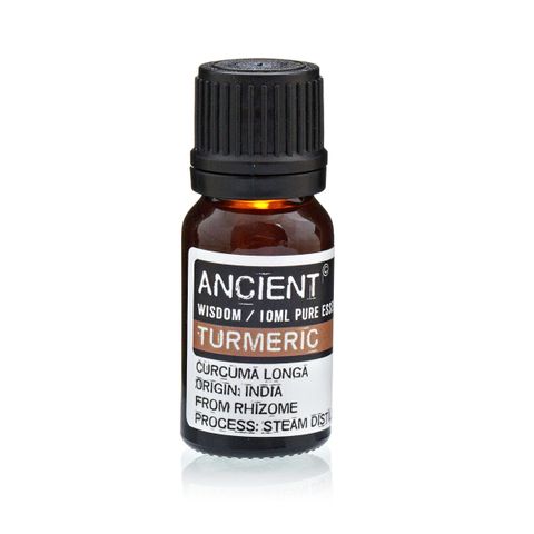 Turmeric Essential Oil (Curcuma longa) – 10ml | Antioxidant, Anti-Inflammatory & Skin Support