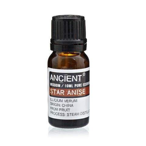 Star Anise Essential Oil (Illicium verum) – 10ml | Warming, Digestive & Respiratory Support