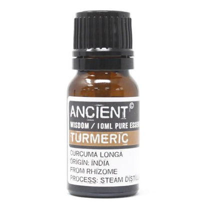 Turmeric Essential Oil (Curcuma longa) – 10ml | Antioxidant, Anti-Inflammatory & Skin Support