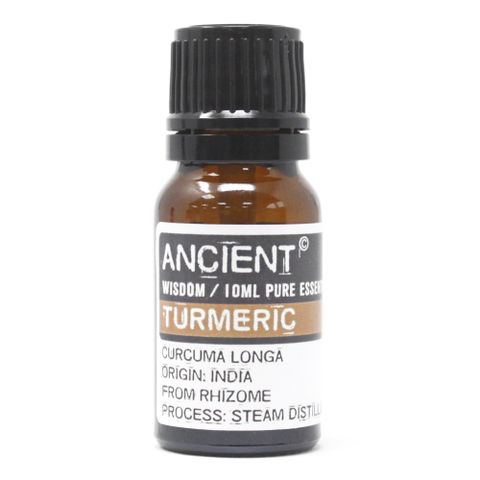 Turmeric Essential Oil (Curcuma longa) – 10ml | Antioxidant, Anti-Inflammatory & Skin Support