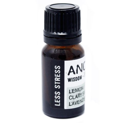 Less Stress Essential Oil Blend – 10ml | Clary Sage, Lemon & Lavender