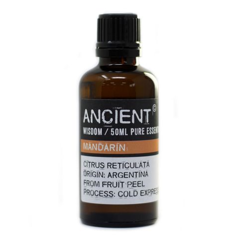 Mandarin Essential Oil (Citrus nobilis) – 50ml | Uplifting, Soothing & Digestive Support