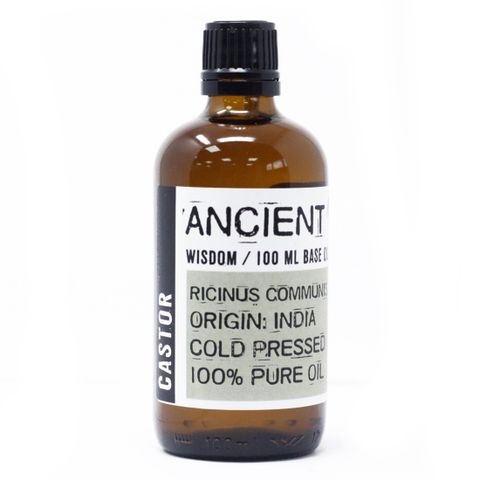 Castor Carrier Oil (Ricinus communis) – 100ml | Nourishing, Hydrating & Skin-Soothing