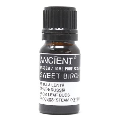 Sweet Birch Essential Oil (Betula lenta) – 10ml | Anti-inflammatory, Circulatory & Skin Support