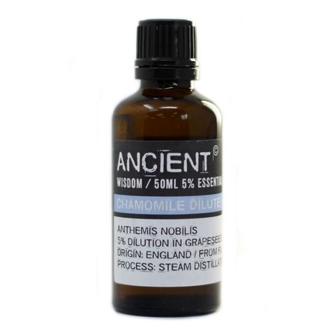 Roman Chamomile Dilute Essential Oil 5% (Anthemis nobilis) – 50ml | Calming, Skin-Soothing & Gentle