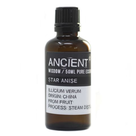 Star Anise Essential Oil (Illicium verum) – 50ml | Warming, Digestive & Respiratory Support