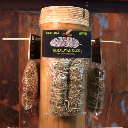 Banjara Himalayan Sage Smudge Sticks – 2-Pack | Purification & Spiritual Clarity