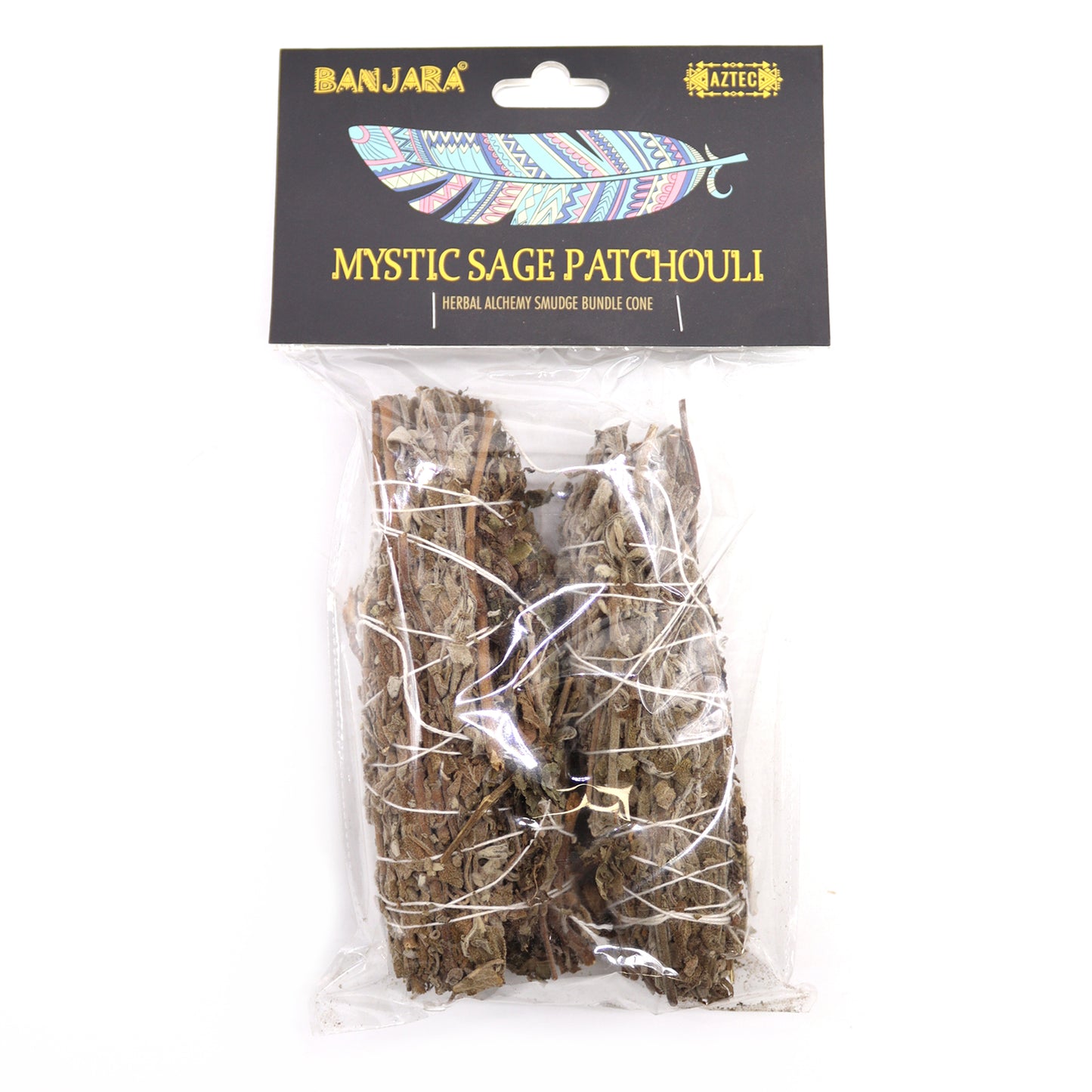 Banjara Himalayan Sage & Patchouli Smudge Sticks – 2-Pack | Grounding & Emotional Balance