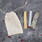 Travel Energy Cleansing & Smudging Kit – Sage, Palo Santo & Selenite | Portable Ritual Set for Purification & Grounding