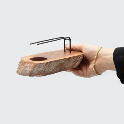 Palo Santo Heater – Whitewash | Gamel Wood