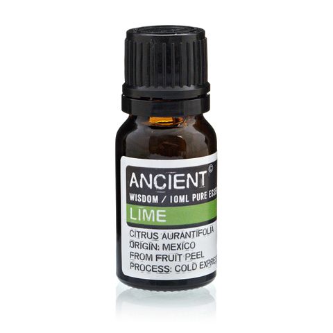 Lime Essential Oil (Citrus aurantifolia) – 10ml | Refreshing, Antimicrobial & Uplifting