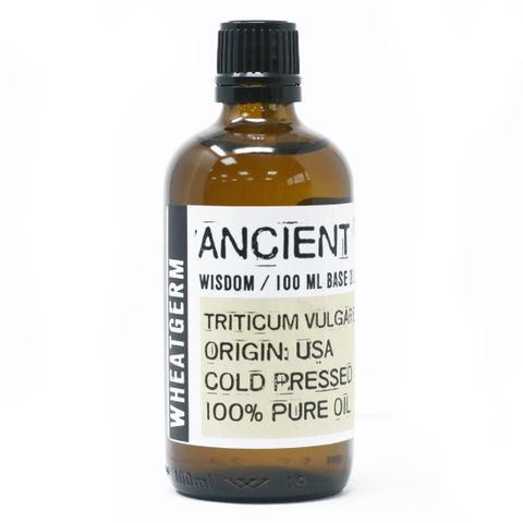 Wheatgerm Carrier Oil (Triticum aestivum) – 100ml | Nourishing, Antioxidant & Skin Regeneration Support