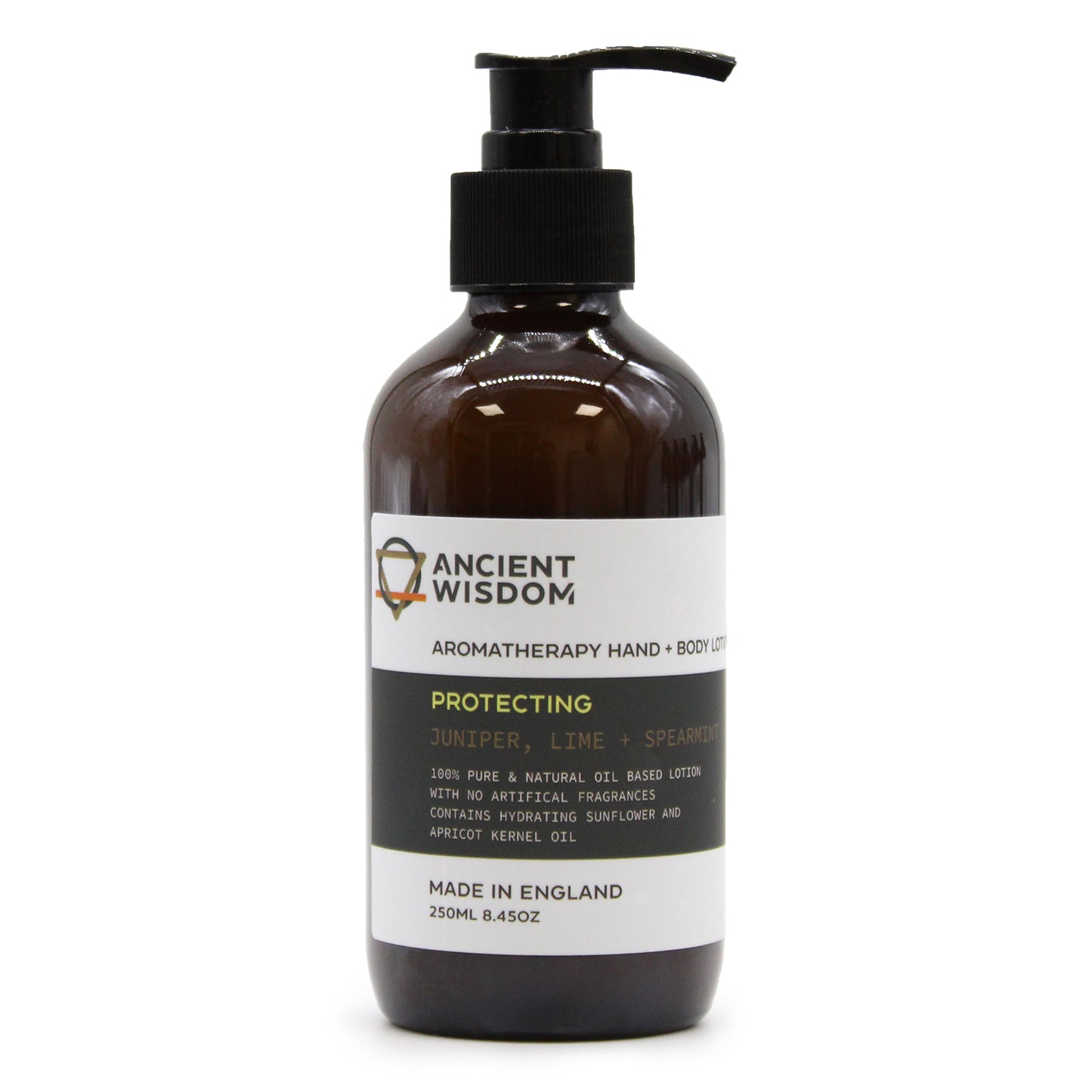 Protecting Aromatherapy Hand & Body Lotion – 250ml | Juniper, Lime & Spearmint