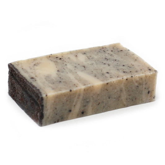 Olive Oil Artisan Soap Slice – Coconut | Exfoliating & Hydrating