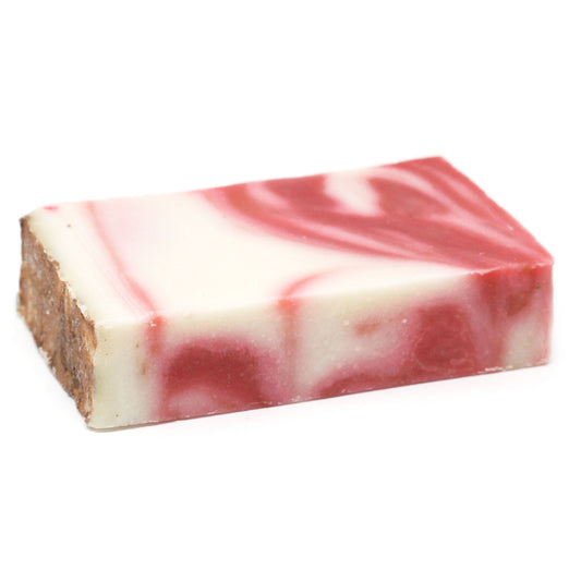 Olive Oil Artisan Soap Slice – Red Clay | Mineral Rich Detox