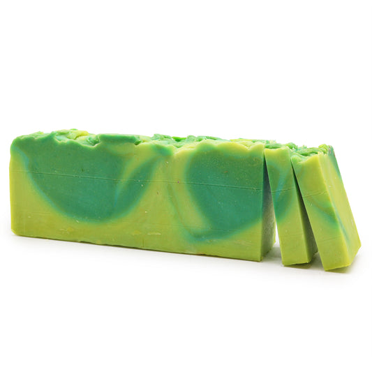 Olive Oil Artisan Soap Loaf – Aloe Vera | Skin Recovery & Soothing
