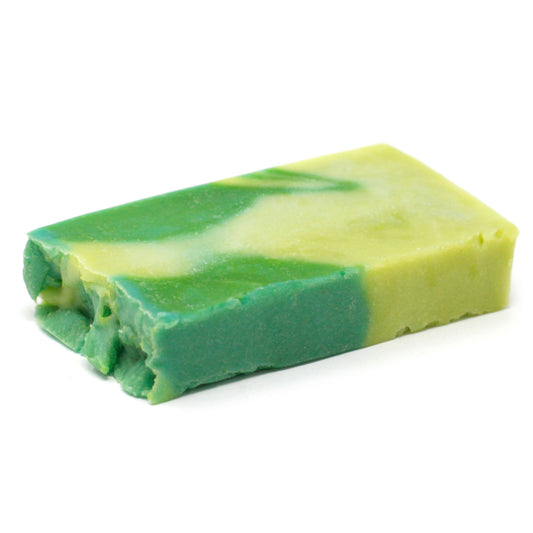 Olive Oil Artisan Soap Slice – Aloe Vera | Skin Recovery & Soothing