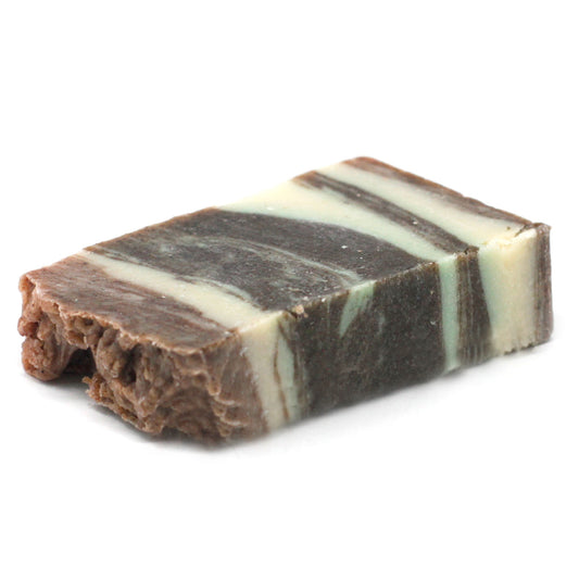 Olive Oil Artisan Soap Slice – Cinnamon | Warmth & Exfoliation Boost