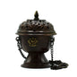 Copper Tibetan Incense Burner – Classic Hanging Pot | Handcrafted Antique Style