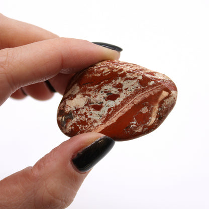 Light Brecciated Jasper African Tumble Stones – Large | 6-Pack