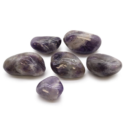 Amethyst African Tumble Stones – Large | 6-Pack