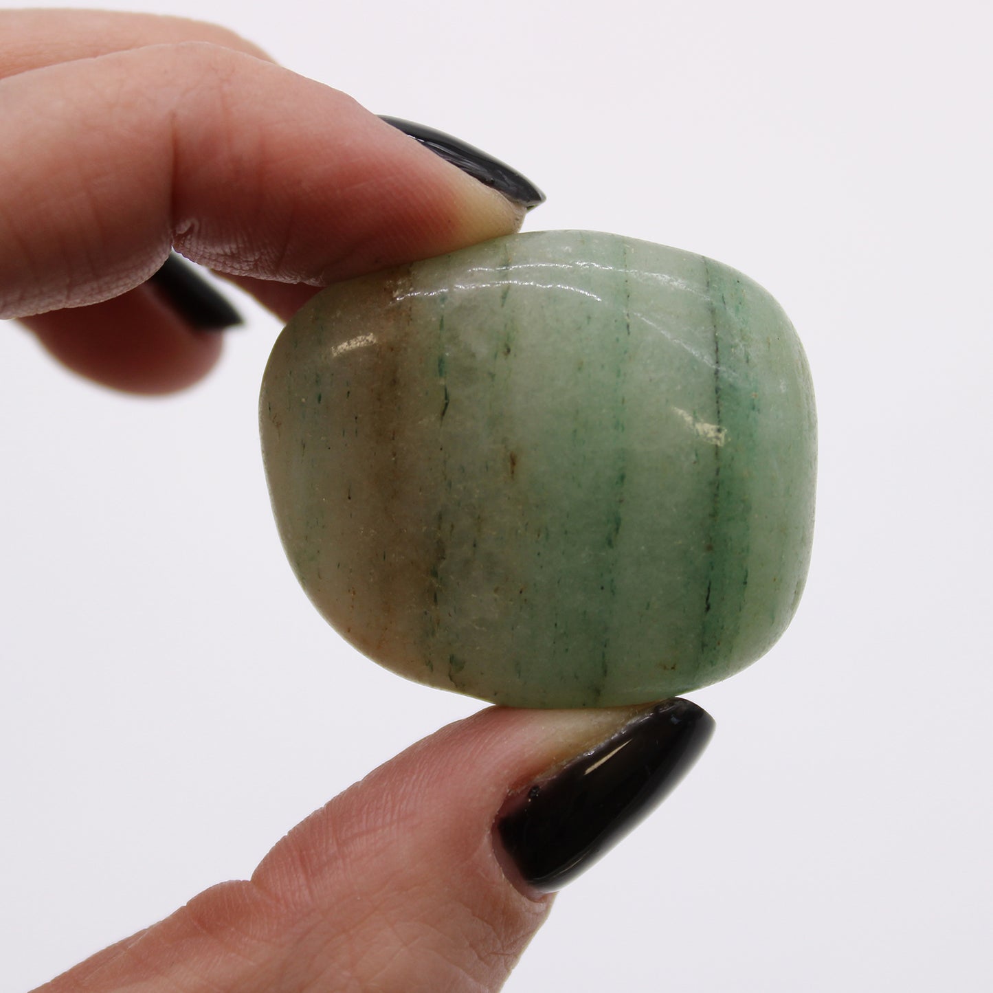 Green Aventurine African Tumble Stones – Large | 6-Pack