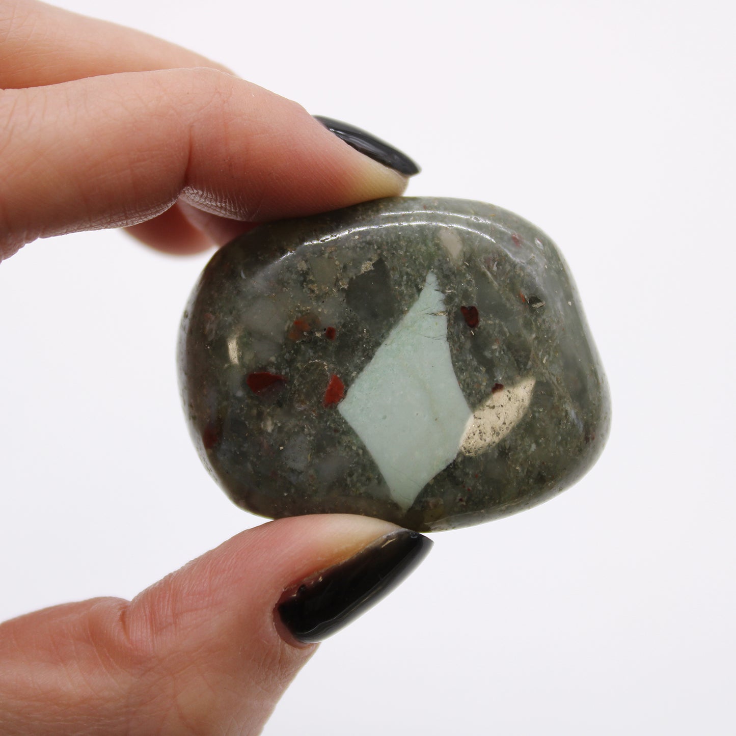 Bloodstone African Tumble Stones – Large | 6-Pack