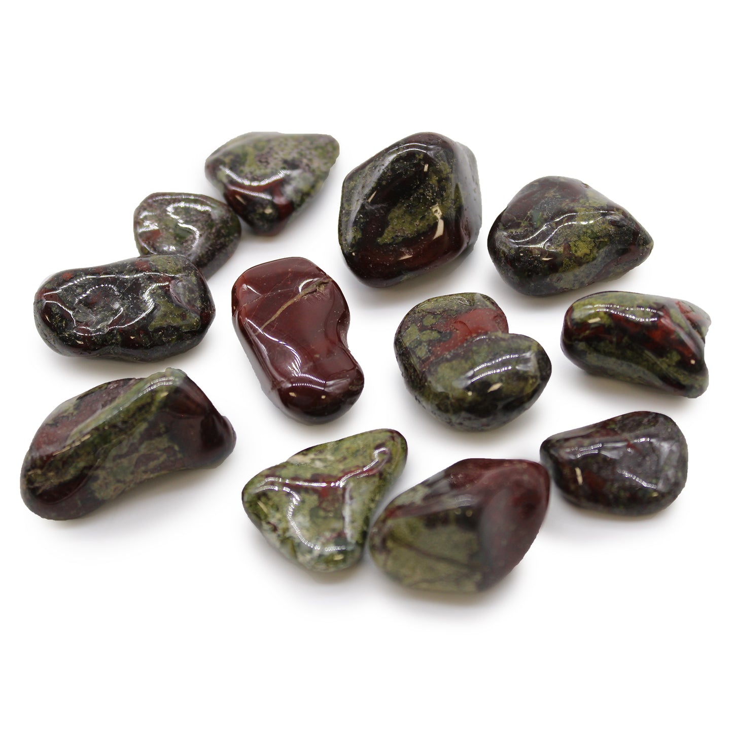 Dragon Stone African Tumble Stones – Medium | 12-Pack
