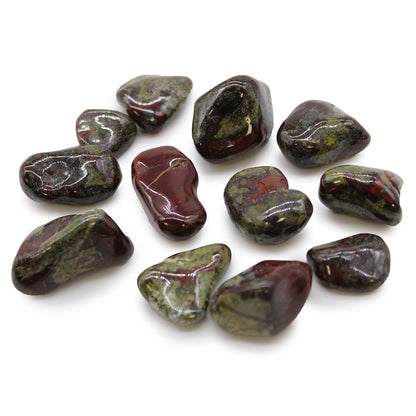 Dragon Stone African Tumble Stones – Medium | 12-Pack