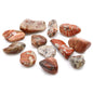 Light Brecciated Jasper African Tumble Stones – Medium | 12-Pack