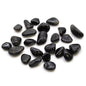 Black Onyx African Tumble Stones – Small | 24-Pack