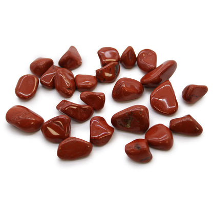 Red Jasper African Tumble Stones – Small | 24-Pack