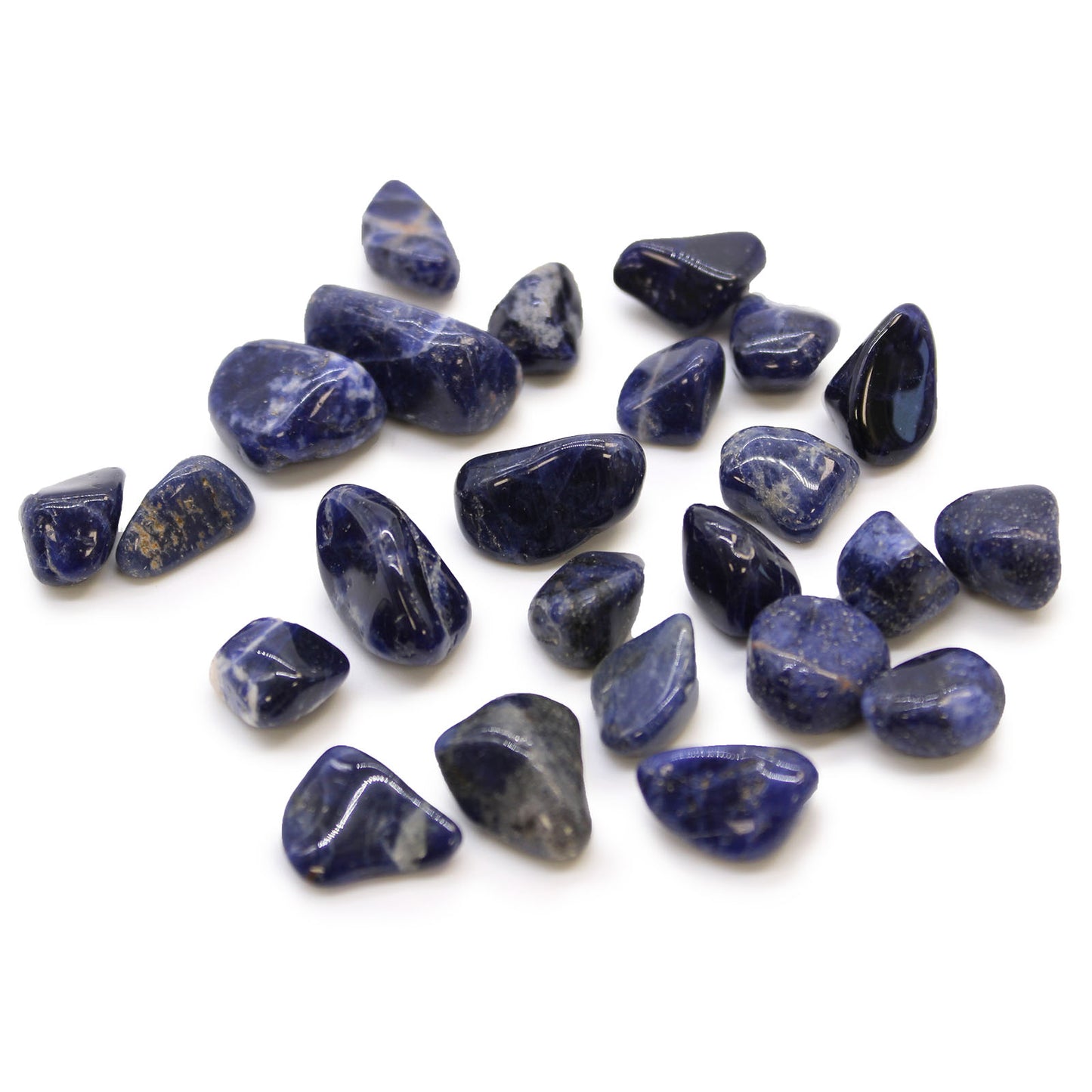 Sodalite African Tumble Stones – Small | 24-Pack