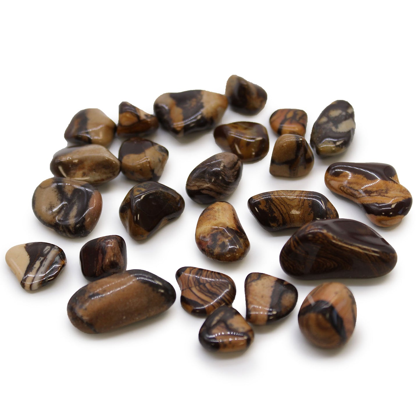Picture Nguni African Tumble Stones – Small | 24-Pack