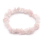Gemstone Chip Bracelet – Rose Quartz | Elastic Fit