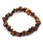 Gemstone Chip Bracelet – Tiger's Eye | Elastic Fit
