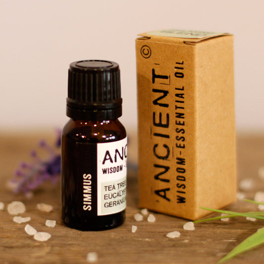 Simmus Essential Oil Blend  – 10ml | Tea Tree, Eucalyptus & Geranium