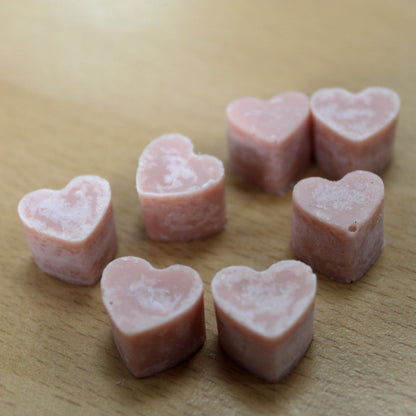 Ginger & Clove Aromatherapy Melts – 14-18 Wax Hearts | Pure Essential Oils & Soy Wax