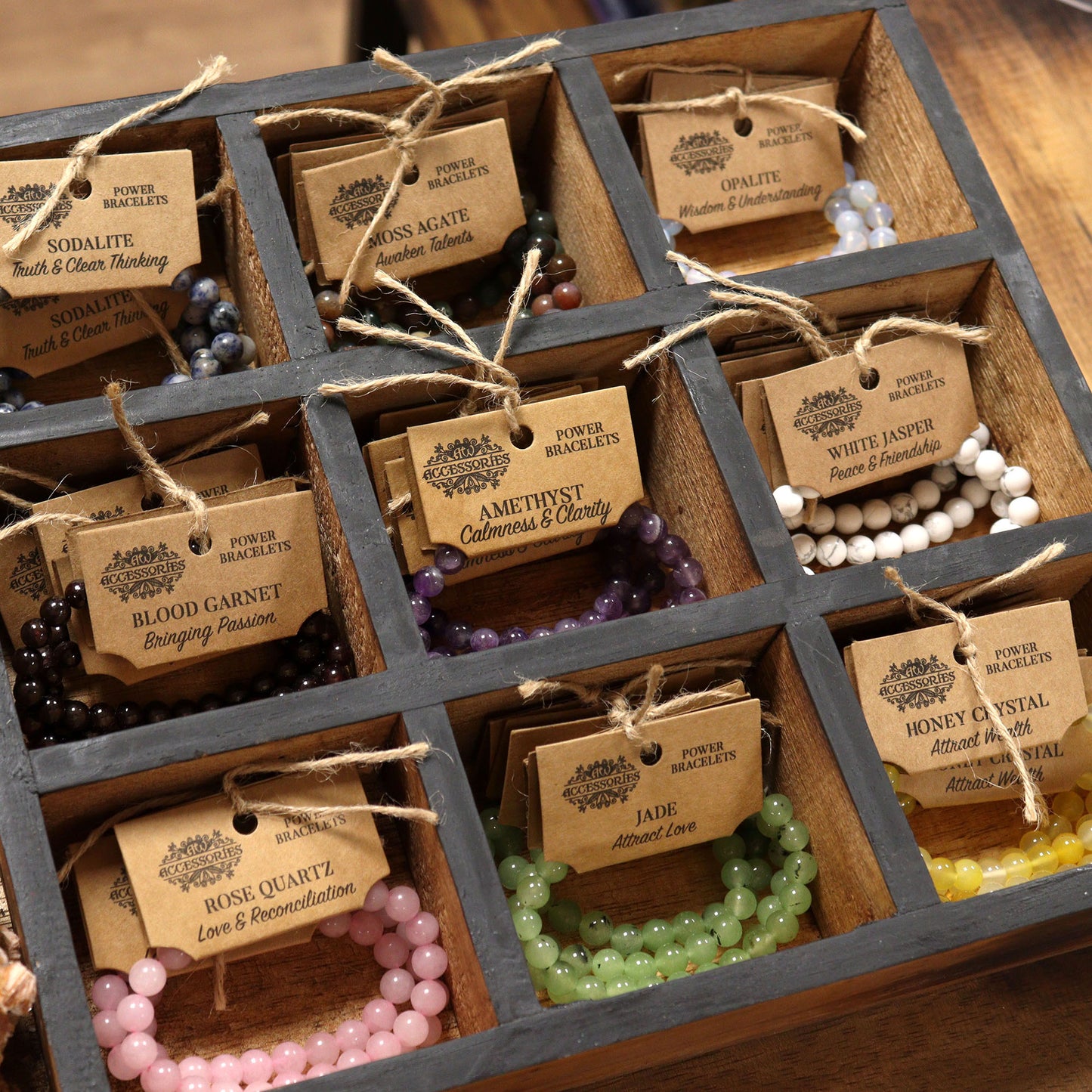 Power Gemstone Bracelet – Opalite | Wisdom & Understanding