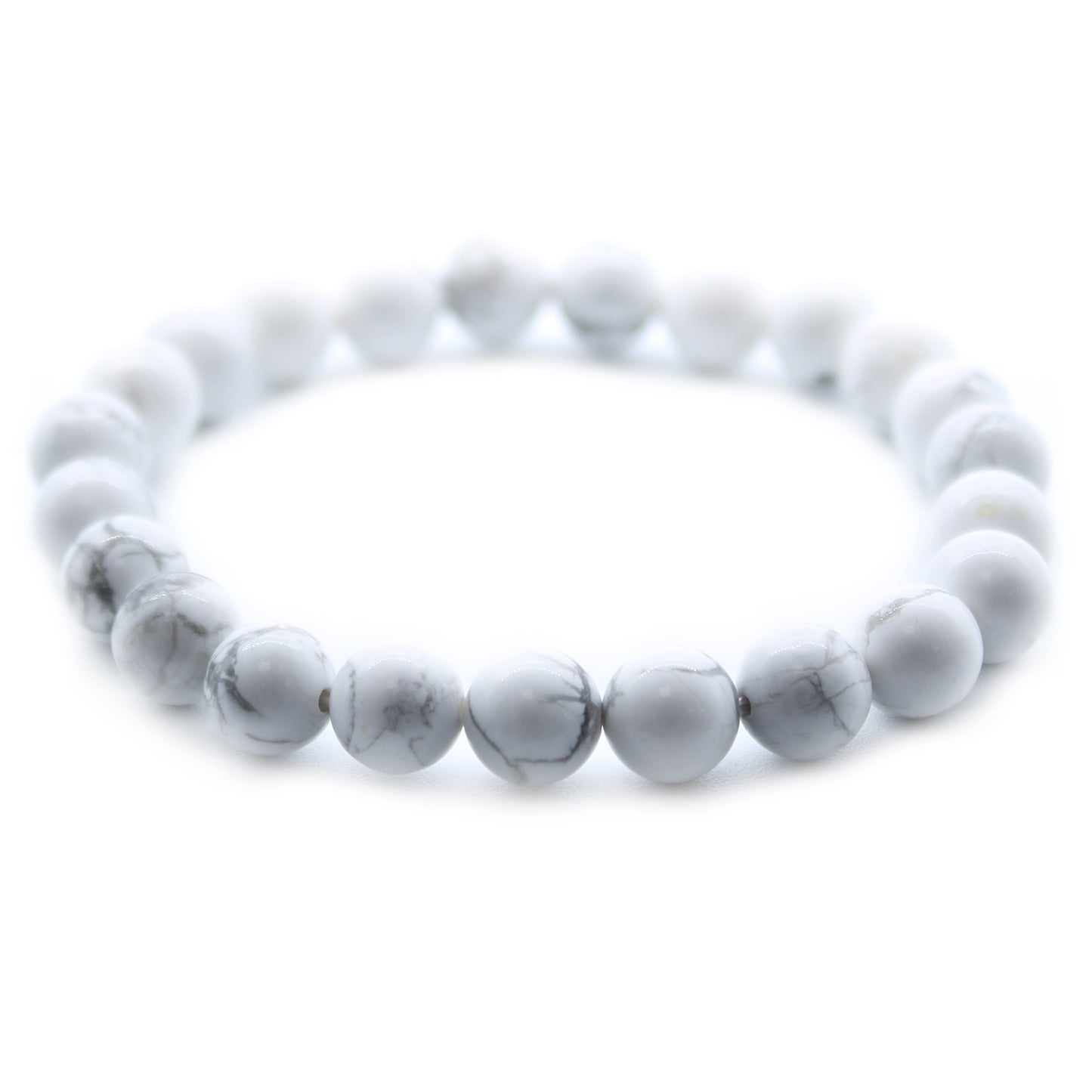 Power Gemstone Bracelet – White Jasper | Peace & Friendship