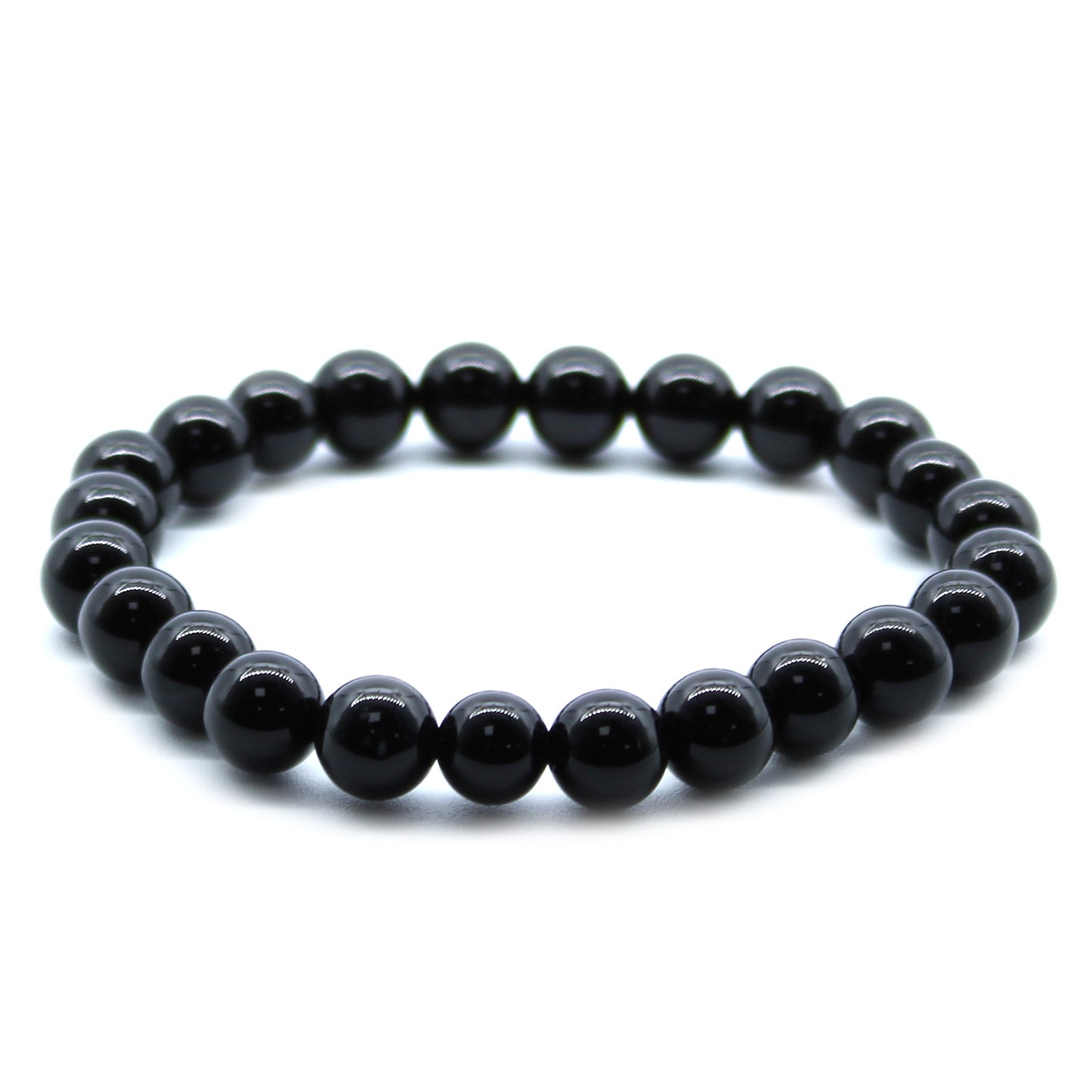 Power Gemstone Bracelet – Black Agate | Strength & Protection