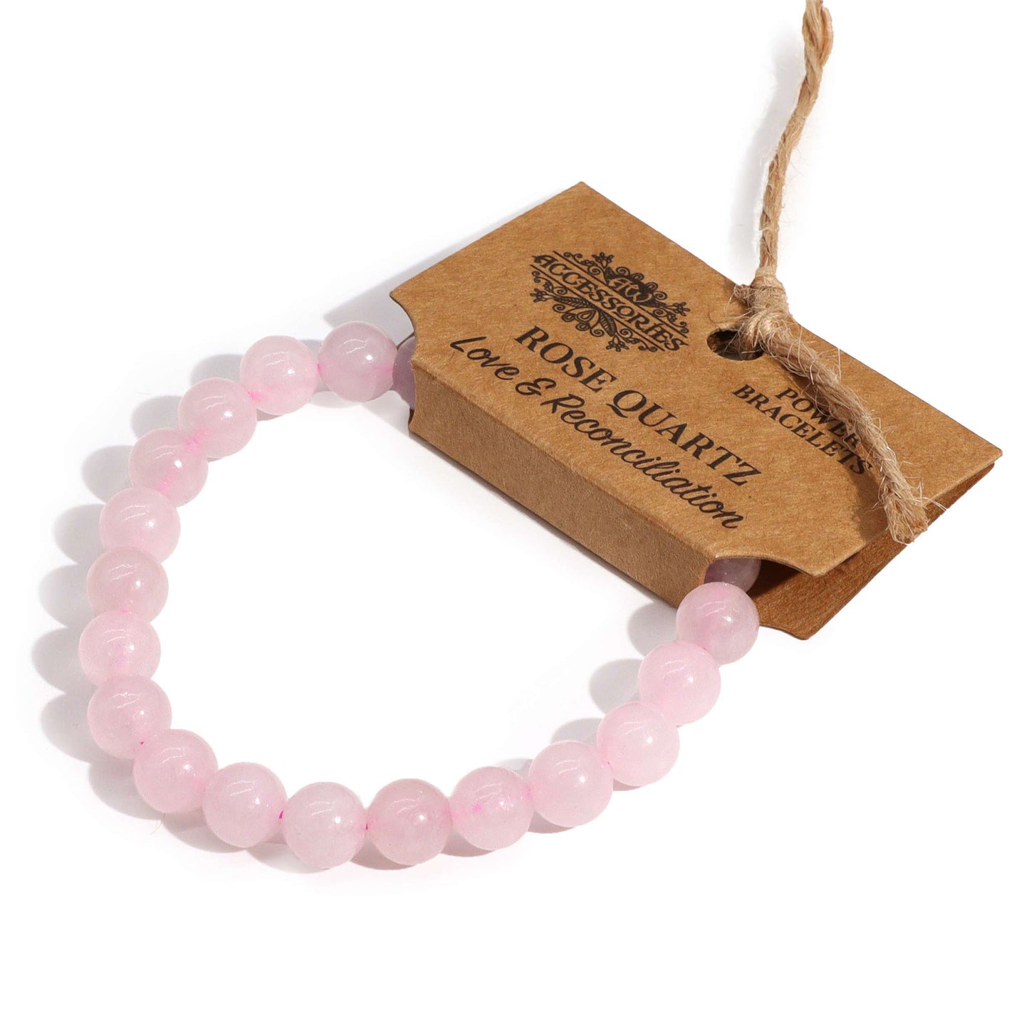 Power Gemstone Bracelet – Rose Quartz | Love & Reconciliation