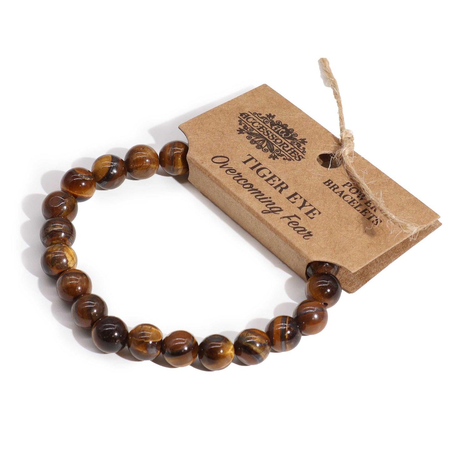 Power Gemstone Bracelet – Tiger's Eye | Overcoming Fear