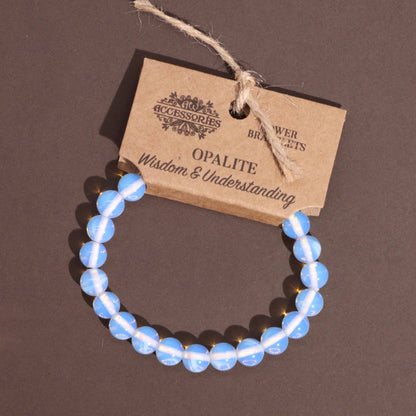 Power Gemstone Bracelet – Opalite | Wisdom & Understanding