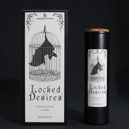Locked Desires Ancient Witch Ritual Candle – 700g | Manifestation & Awakening Hidden Potential