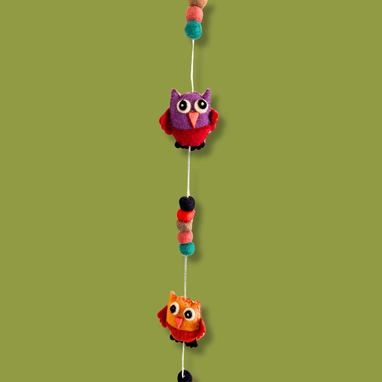 Felt Wall Hanging – Owls | Sustainable Sourced Materials