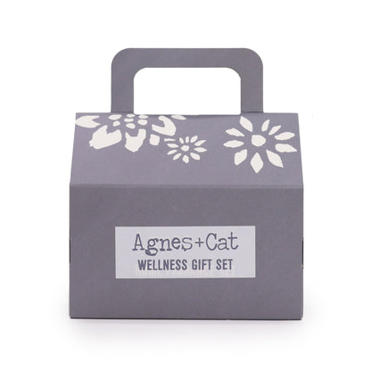 Agnes & Cat Wellness Gift Set – Lake Breeze | Shampoo Bar, Soap, Lip Balm & Roll-on