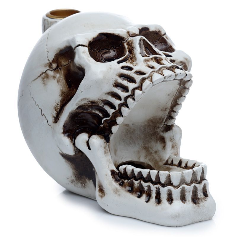 Backflow Incense Burner – Skull Open Mouth | Halloween Decor