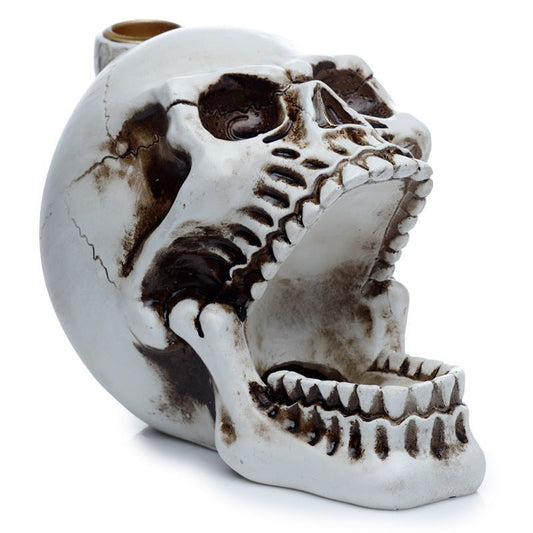 Backflow Incense Burner – Skull Open Mouth | Halloween Decor