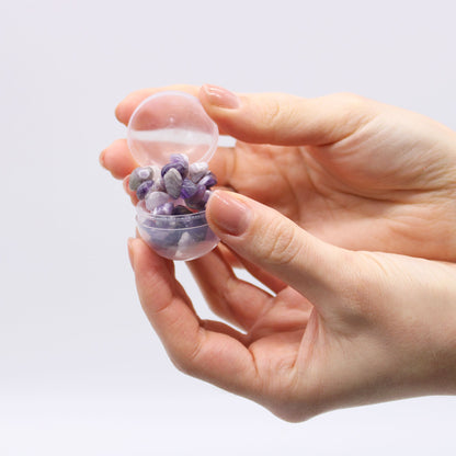 Gemstone Bracelet Bath Bomb – Amethyst | Lavender, Tea Tree & Shea Butter